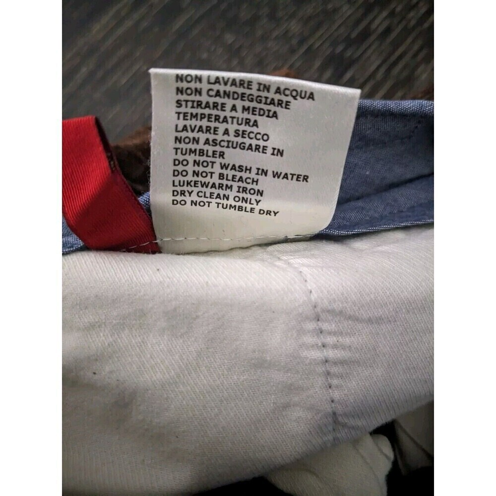 GTA IL PANTALONE Brown Velvet Cotton Pants Trousers EU 46‎ US 33 Waist N48 - Picture 7 of 9